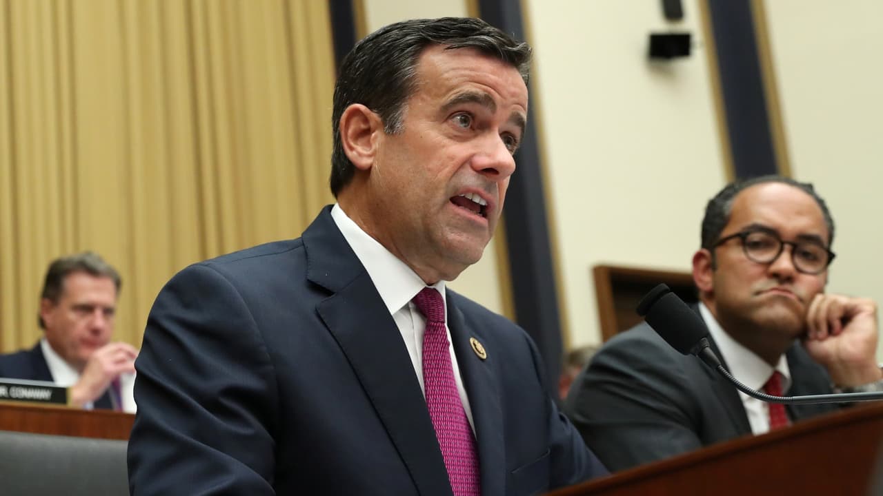 Trump vuelve a proponer al republicano Ratcliffe como director nacional de inteligencia