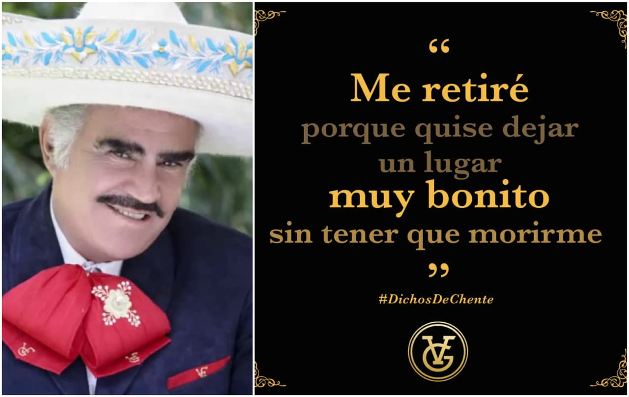 El cantante de regional mexicano es todo un caballero y quiere ser recordado como tal.