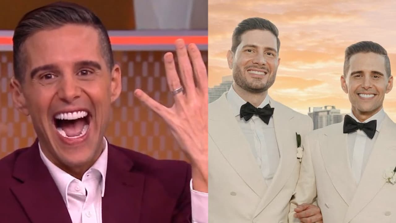 Alejandro Chabán confiesa por qué mantuvo en secreto su boda con Alejandro Cesare