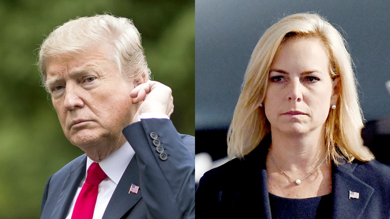 "EEUU no será un campo de migrantes" y "no nos disculparemos": Trump y Nielsen defienden la 'tolerancia cero' en la frontera