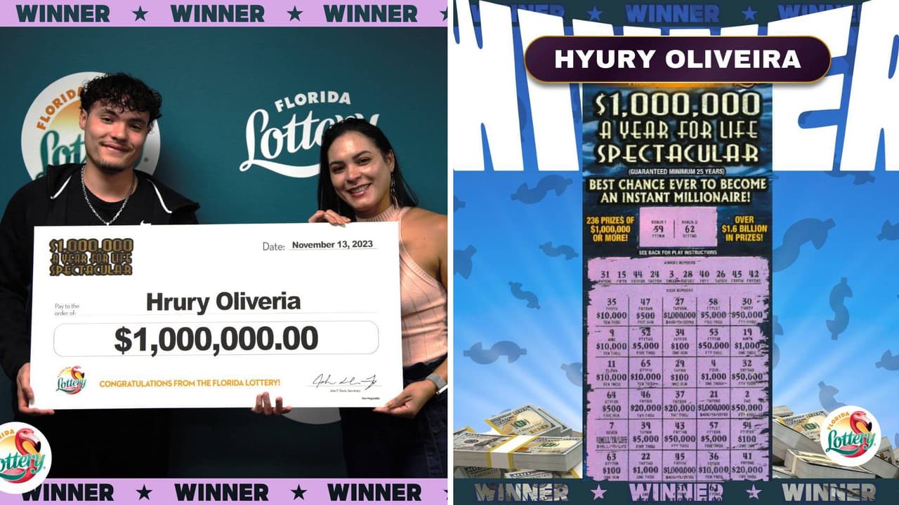 Cae premio de $1 millón en Pompano Beach en Florida: un joven ganó en boleto raspadito