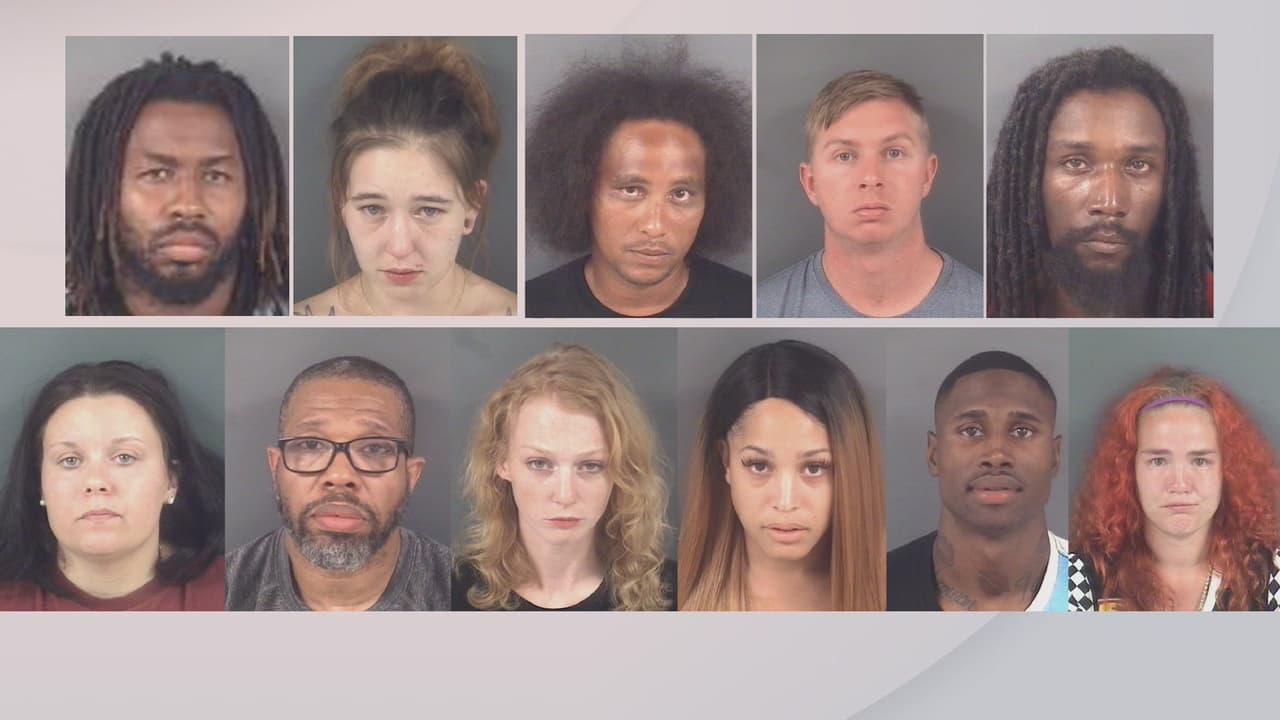 Once arrestados durante operativo para combatir la trata humana