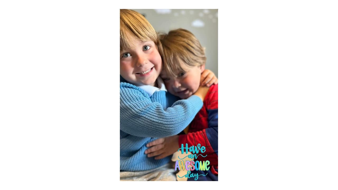 Manuel y Emiliano son los hijos de Anahí y Manuel Velasco.