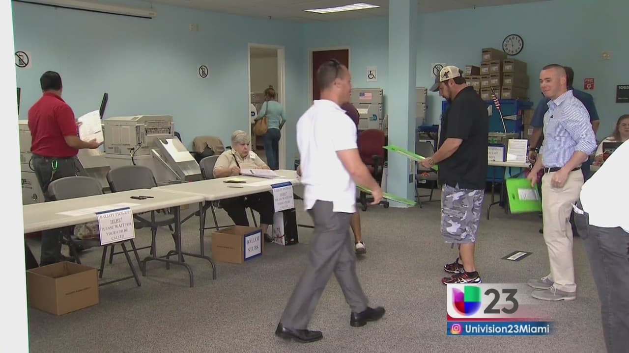 Ya comenzó la votación temprana en Florida; sepa dónde puede ejercer su derecho