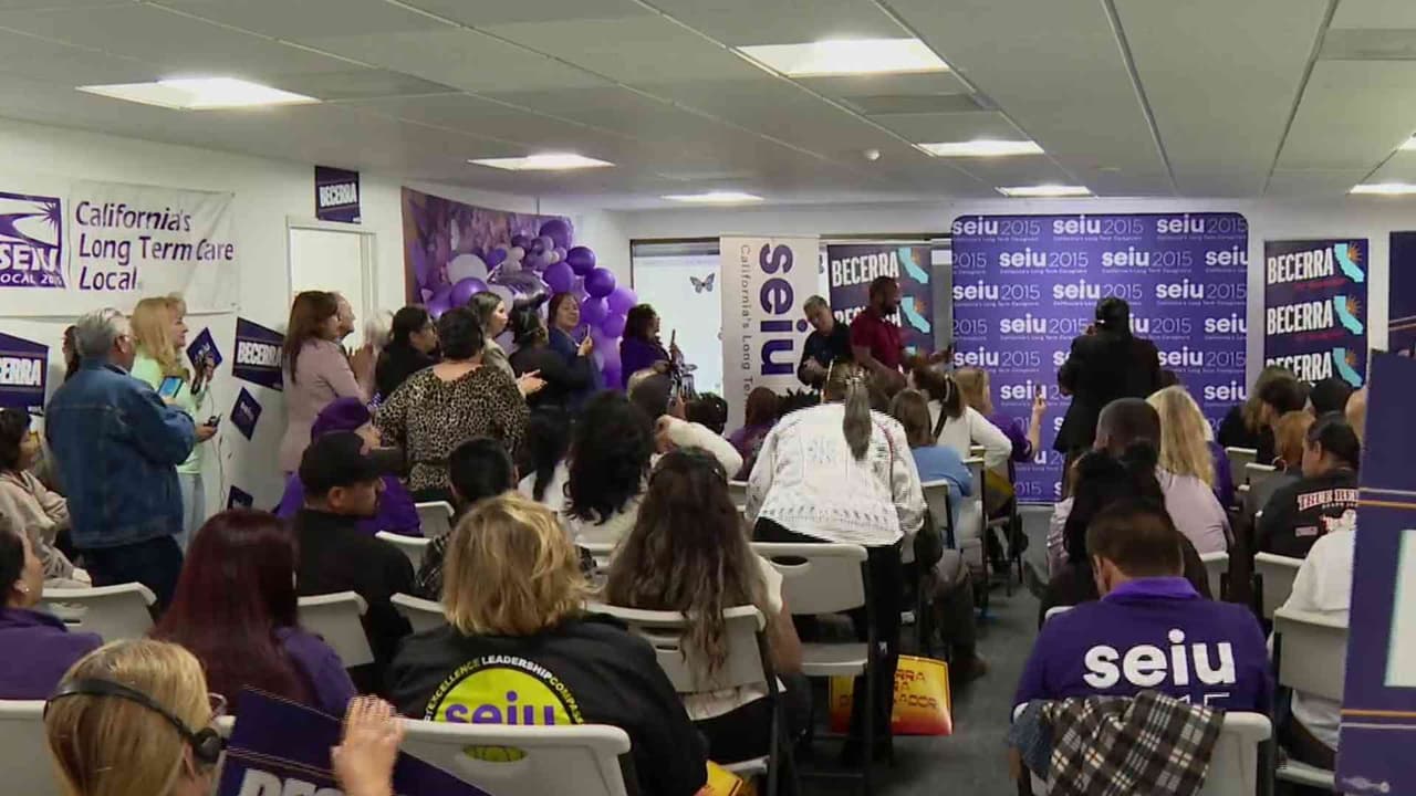 Xavier Becerra, candidato a la gobernación de California, visita Fresno