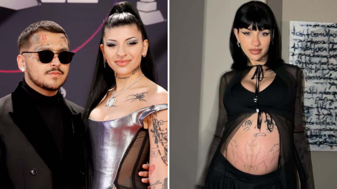 Cazzu le está haciendo ropita a su bebé: mostró cómo le tejió unos zapatitos