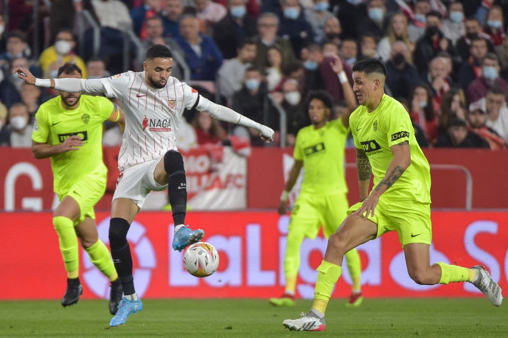 Papu Gómez y Rafa de Mir son los encargados de batir la portería de Edgar Badia para poner el 2-0 definitivo en el marcador y sumar tres importantes unidaes.