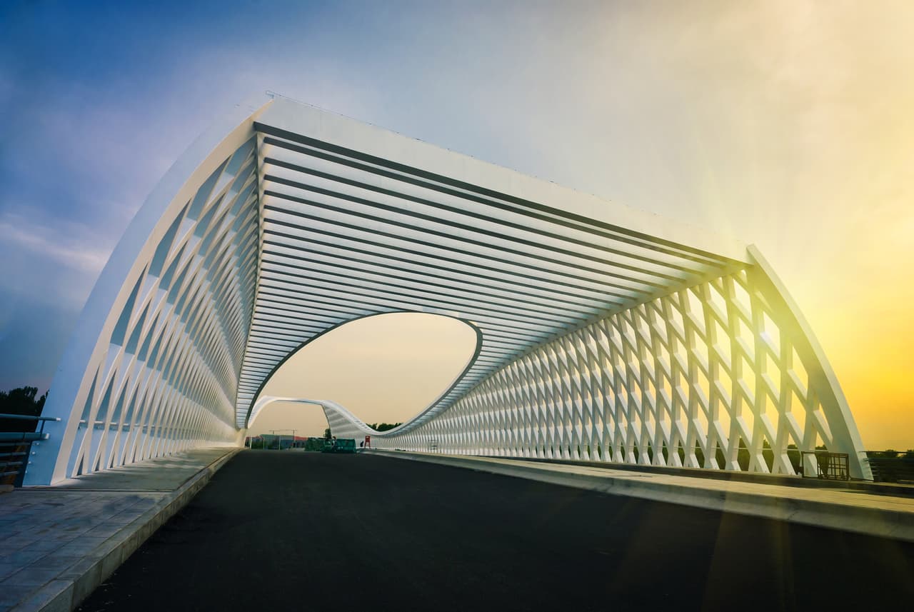 <b>Puente Dejingjiayao.</b>
<br>
<br>La estructura moderna de este puente en Beijing contrasta con el tradicional recorrido por Tongzhou, un antiguo distrito fundado hace más de dos mil años en la actual capital de China.
<br>
