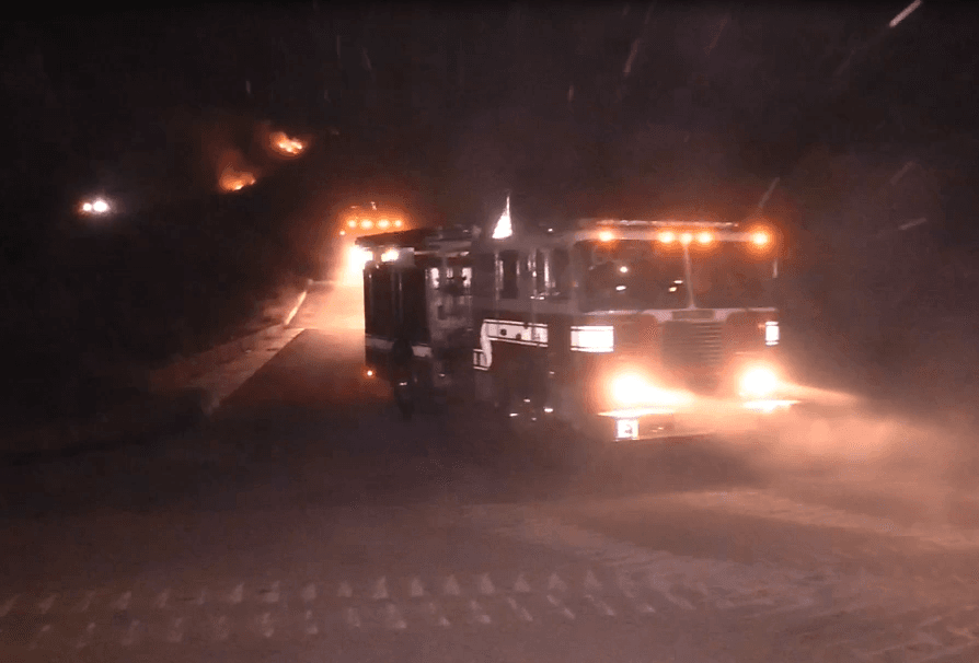 Tampoco los efectivos de CALFire del Condado de Riverside.