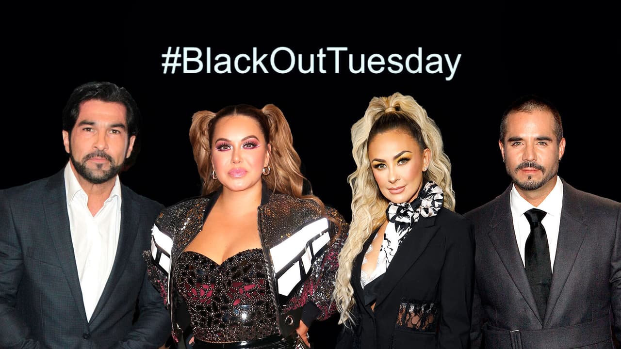 Los famosos latinos se unen al '#BlackOutTuesday' en protesta contra el racismo