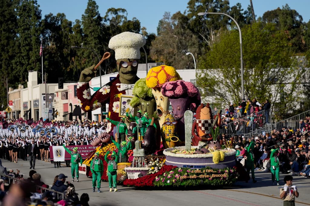 El Desfile de las Rosas es un espectáculo que se transmite en vivo en los Estados Unidos y es seguido por millones de espectadores en todo el mundo.