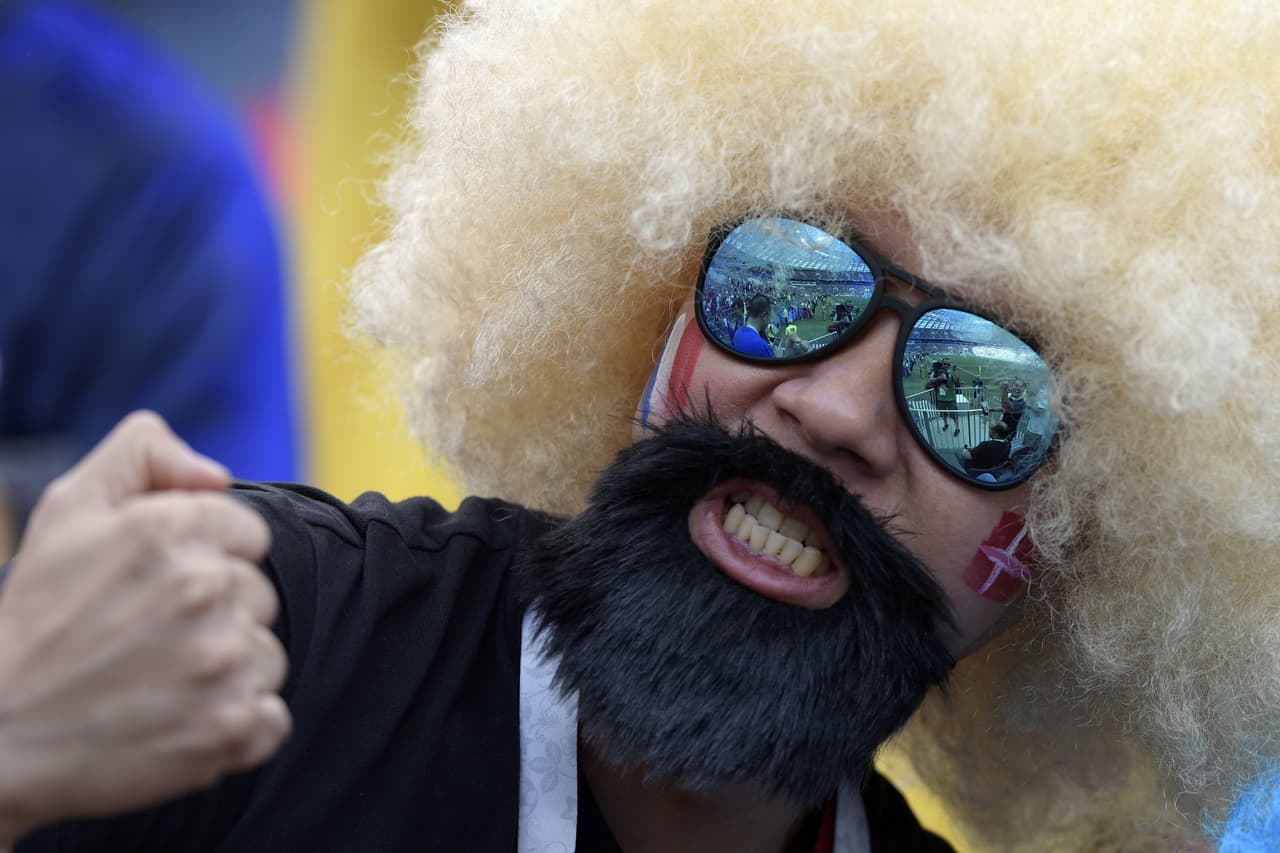 El estadio de Luzhnikí, así como sus cercanías, se colmaron de fanáticos daneses y franceses que pusieron el buen ambiente para vivir una jornada innolvidable del Mundial de Rusia 2018.