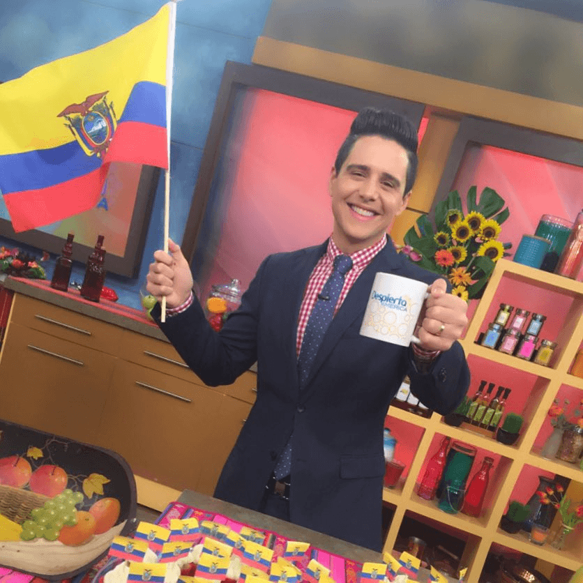 "Felicidades a mis amigos de #Ecuador en su proclamacion de independencia! Celebrando con uds en @despiertaamericatv", compartió Alejandro Chabán. (10 de agosto)