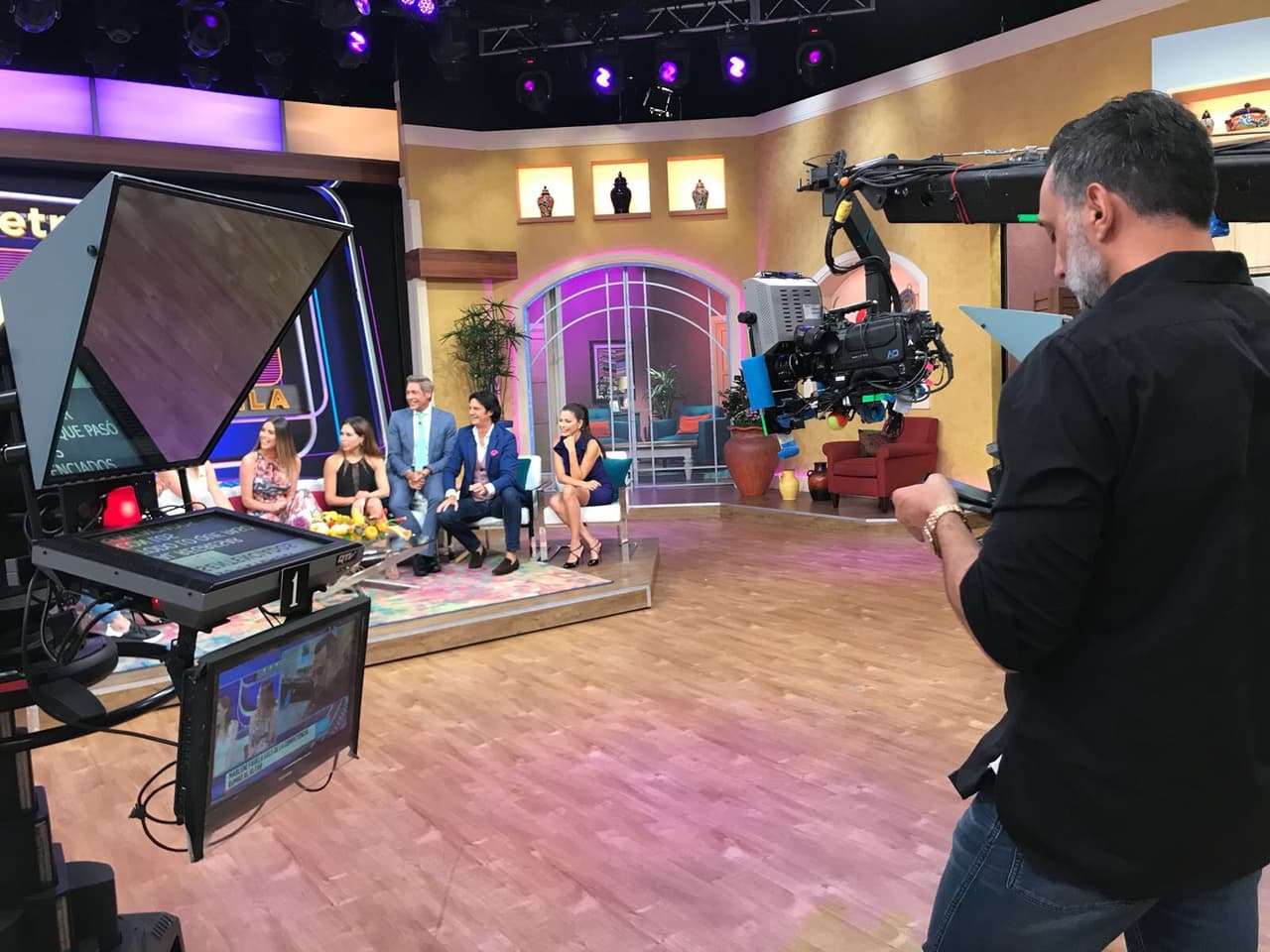 Su novio viajó desde Australia para estar con ella y este lunes también la acompañó en Despierta América.