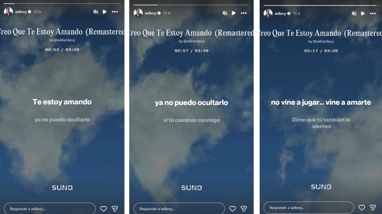 William Levy publicó esta romántica canción.