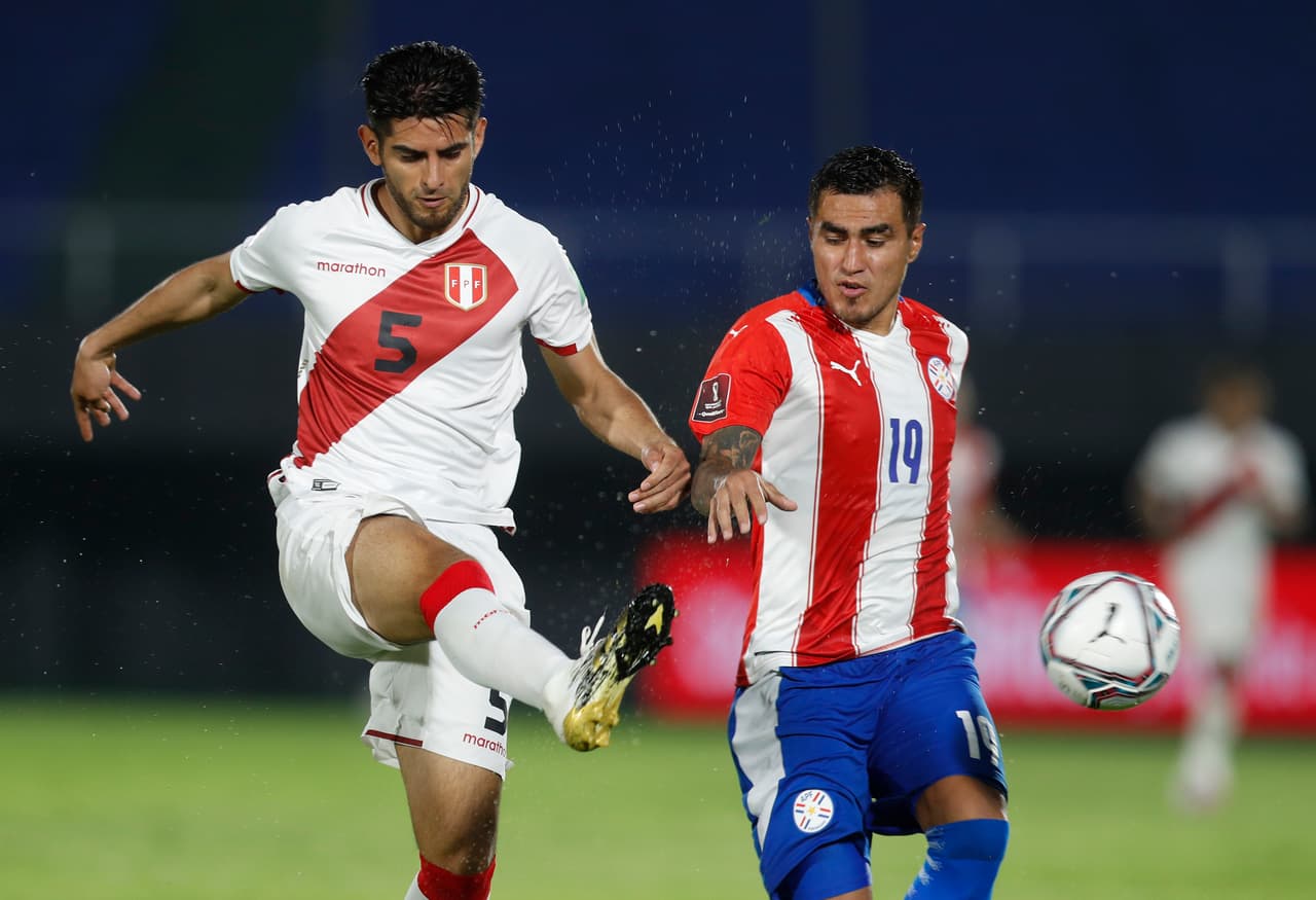 Con dobletes de Ángel Romero y André Carrillo Perú y Paraguay reparten puntos y se conforman con una unidad.