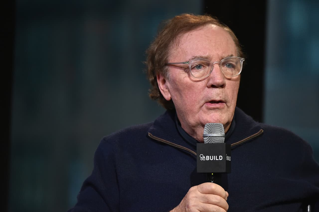 James Patterson en una Glase Magistral en los estudios de AOL en Nueva York, el 8 de junio de 2016.