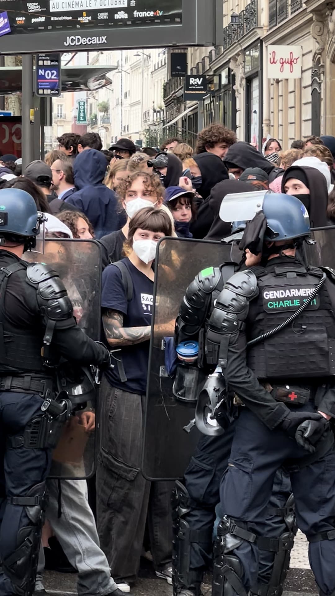 Aumenta la presión de las protestas estudiantiles en Francia