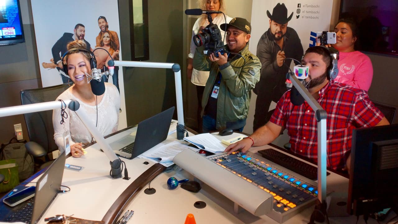 La madrina del show no paró de reir durante toda la divertida entrevista.