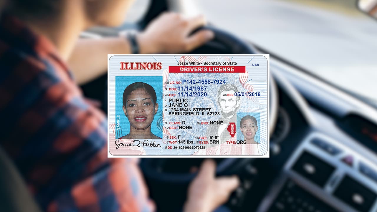 Illinois extiende fechas de expiración de ID y licencias de conducir
