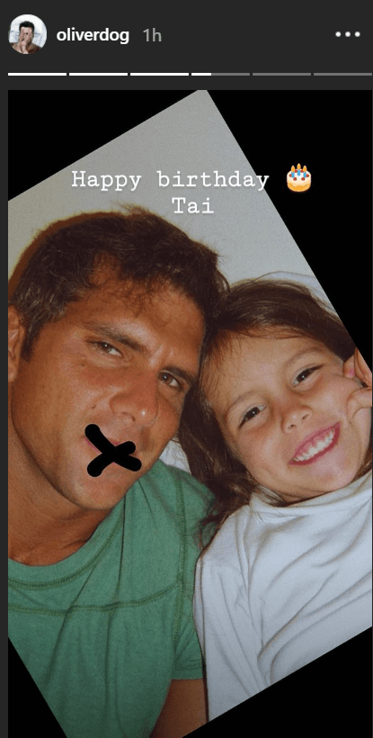 Se trató del cumpleaños 19 de su hija mayor, Taira. 
<br>