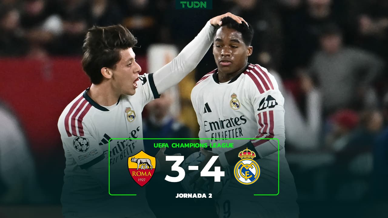 Noche mágica: Real Madrid remonta a Roma con tres goles en siete minutos