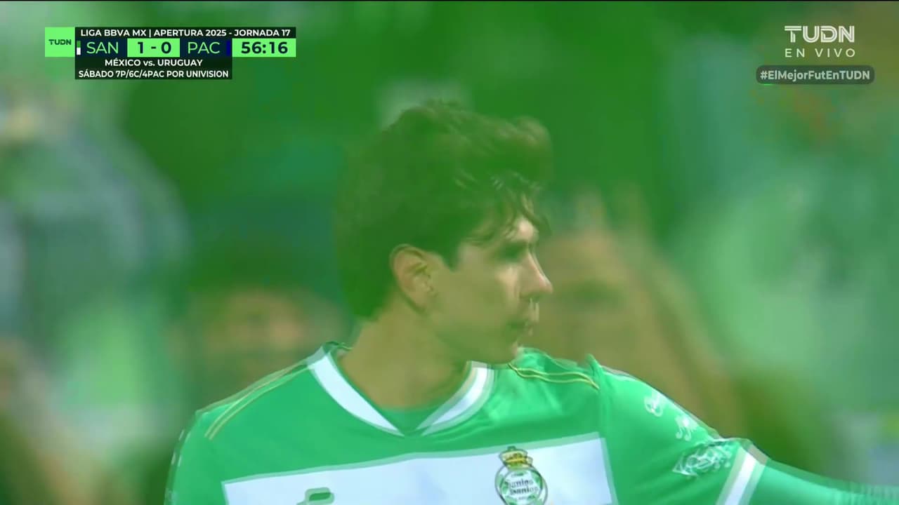 ¡Imperdible! Amione adelanta a los laguneros con un golazo de cabeza