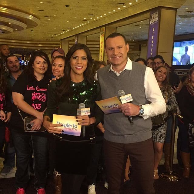 Despierta con la alegría que se vive en Las Vegas, previa a la entrega de premios.