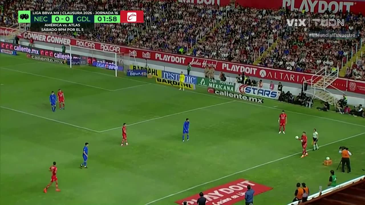 Necaxa vs. Guadalajara - Game Highlights