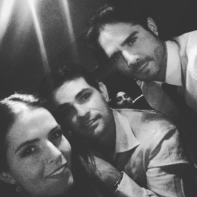 Claudia, Ferdinando y José constantemente comparten con sus seguidores que han hecho una muy buena amistad.