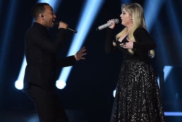 Sobre el escenario ambos entregaron una intepretación completamente profunda.