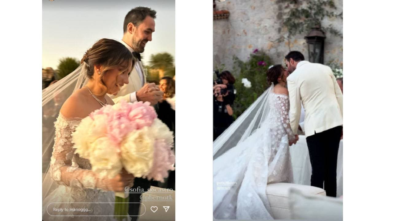 La boda de Sofía Castro y Pablo Bernot.