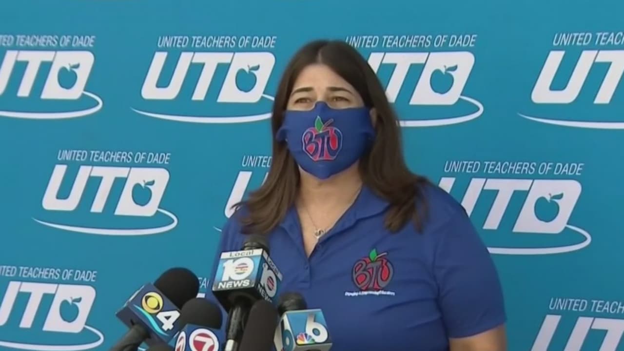 Sindicato de maestros de Miami-Dade y Broward demandan mayor seguridad para regresar a las escuelas 