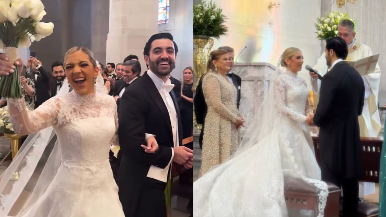 Elián Zidán celebra su boda religiosa en México: "Ha sido un sueño realidad"