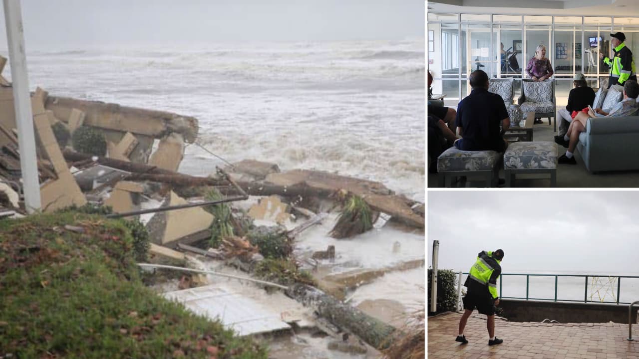 Cientos de personas son evacuadas de edificios en riesgo de colapso en Daytona Beach 