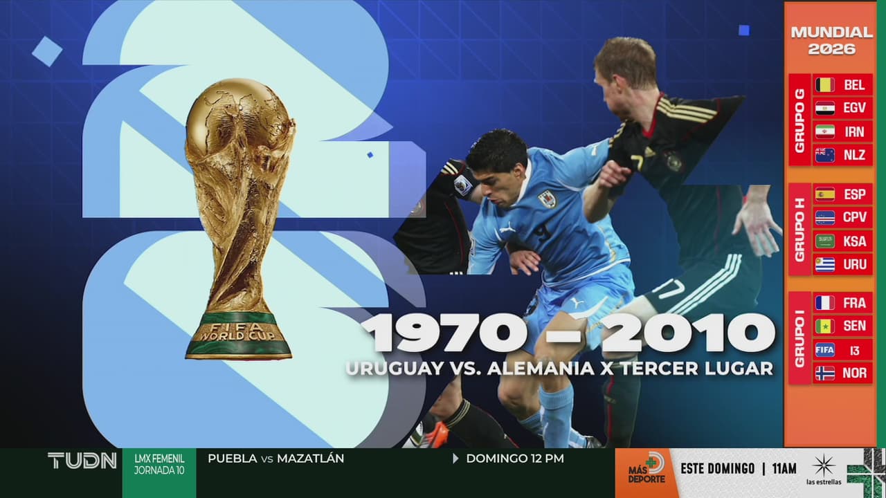 ¡El dato que pocos conocen del Alemania vs. Uruguay en Mundiales!