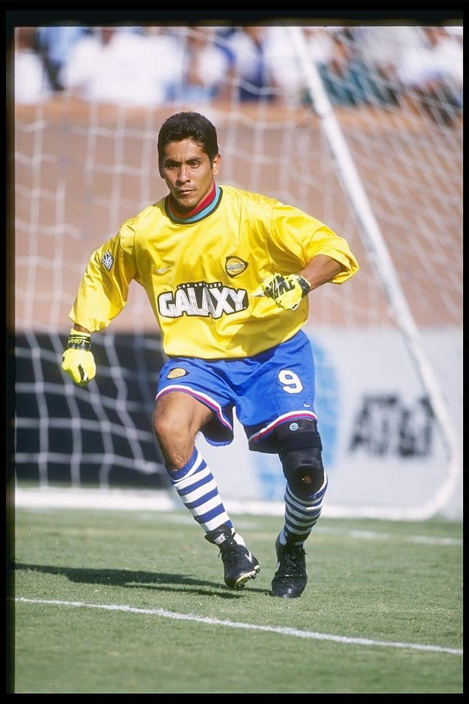 El portero Jorge Campos.