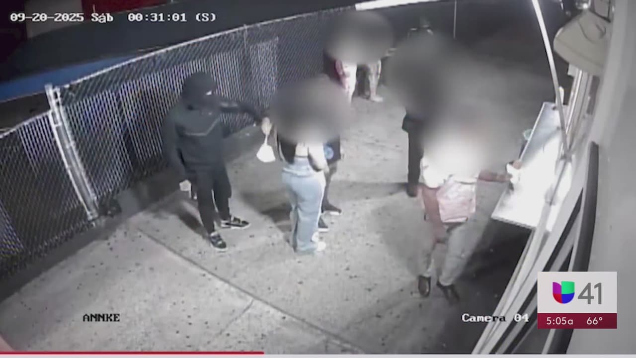 Sujetos armados asaltan a clientes de camión de comida en Nueva Jersey