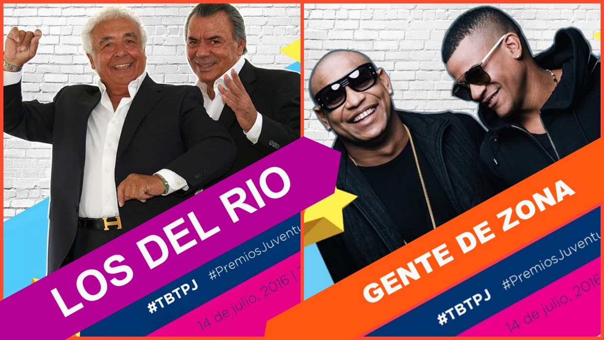 “Dale a tu cuerpo alegría…” en Premios Juventud, con Los del Rio y Gente de Zona 
