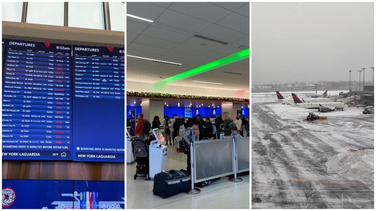 Tormenta invernal provoca miles de retrasos y cancelaciones aéreas en Nueva York