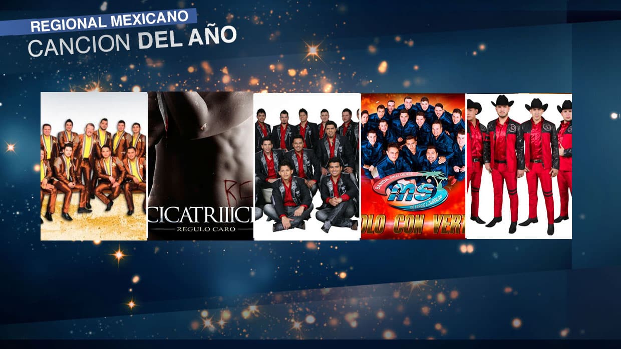 Estas son las canciones que te hicieron vibrar y que están nominadas a Canción del Año Regional Mexicano.