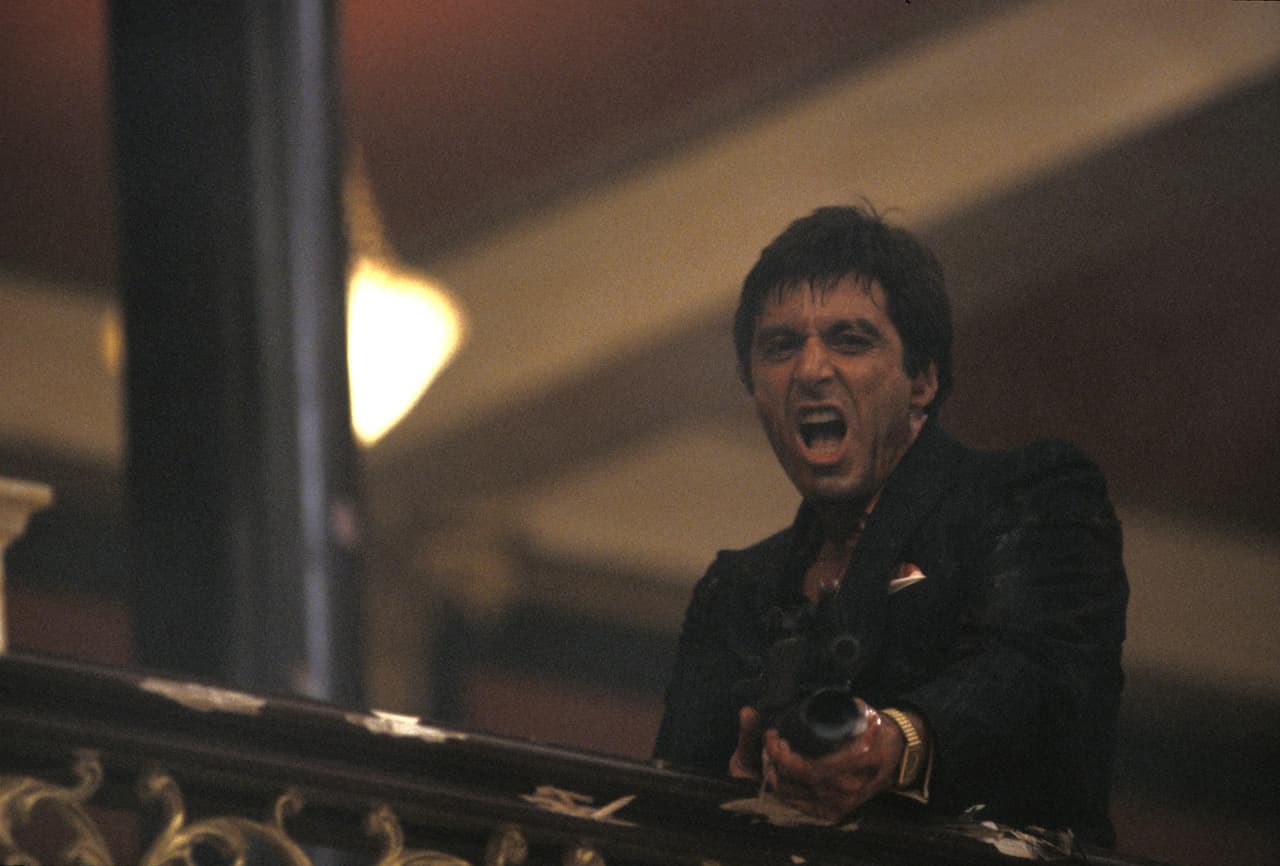 La cinta de 'Scarface' en 1983.