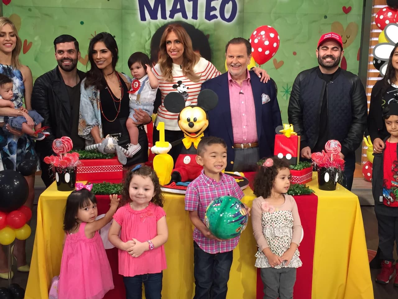 Hubo muchos invitados muy especiales en esta gran fiesta.