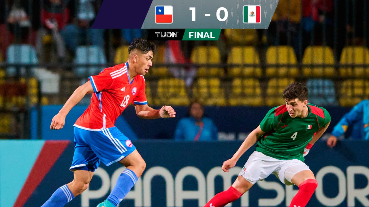 México Sub-23 pierde ante Chile en su debut en Juegos Panamericanos 