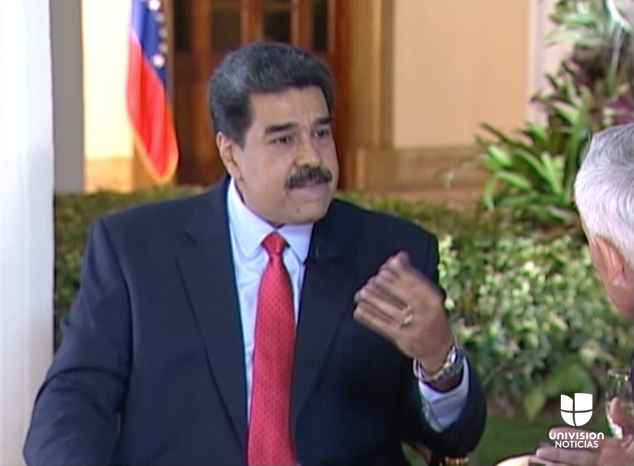 La entrevista entre Maduro y Ramos duró poco más de 17 minutos.