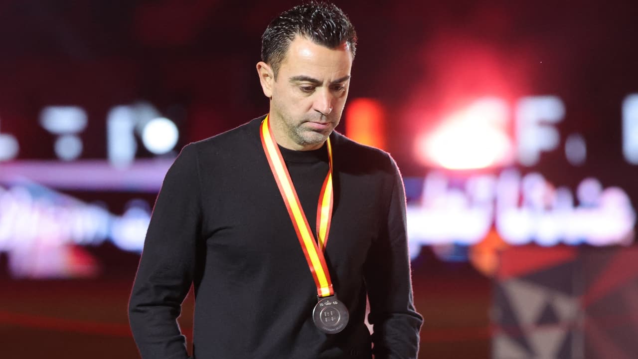 Xavi pide perdón al Barcelona por perder la Supercopa ante Real Madrid