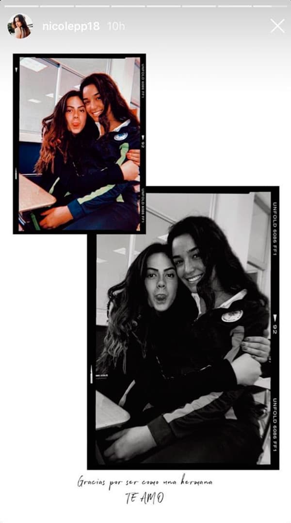 Esto se debe a que las jovencitas estudiaron en el mismo colegio. En junio de 2018 se graduaron de la preparatoria.
<br>