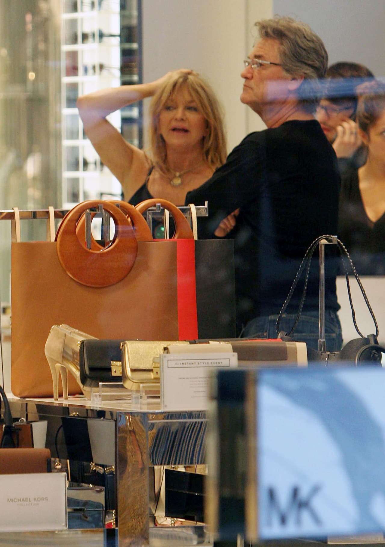 Ahora los fotógrafos captaron a Goldie Hawn y Kurt Russell.