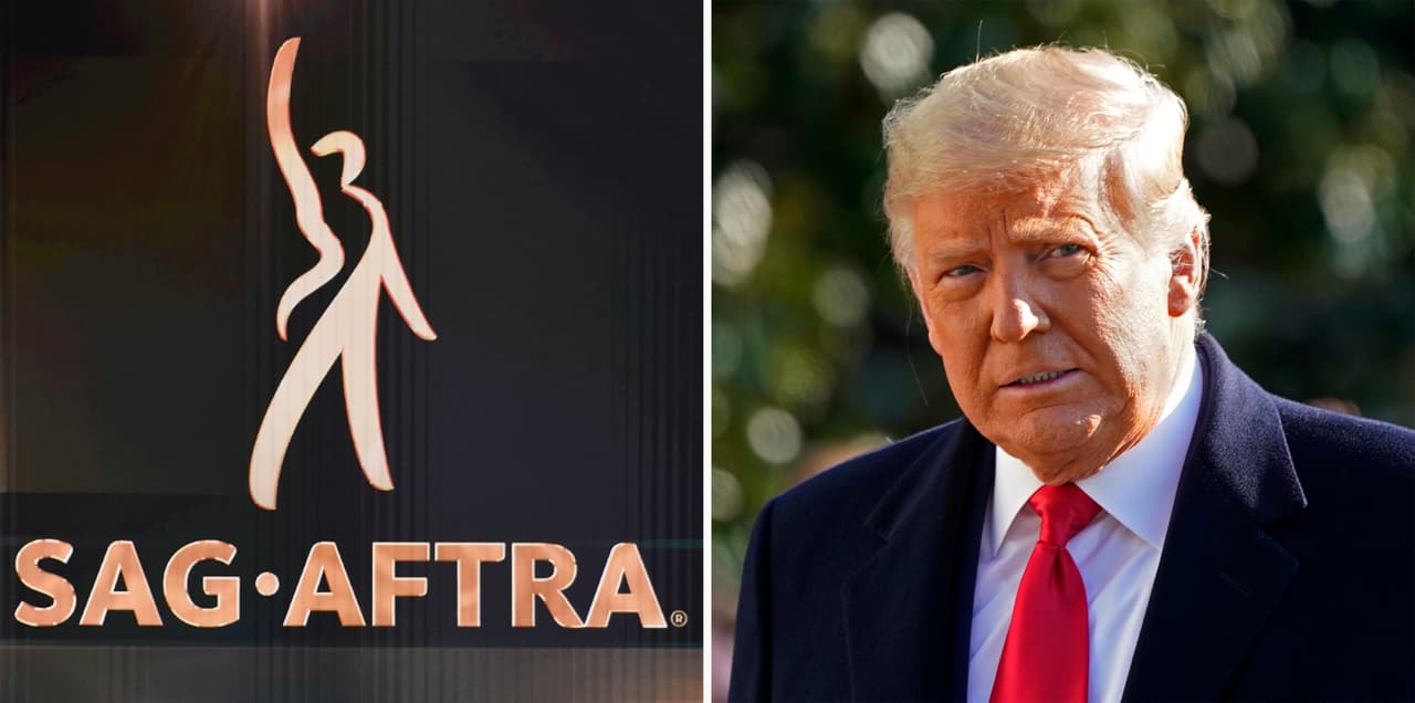“Ustedes no han hecho nada por mí”: Trump renuncia al Sindicato de Actores de la Pantalla