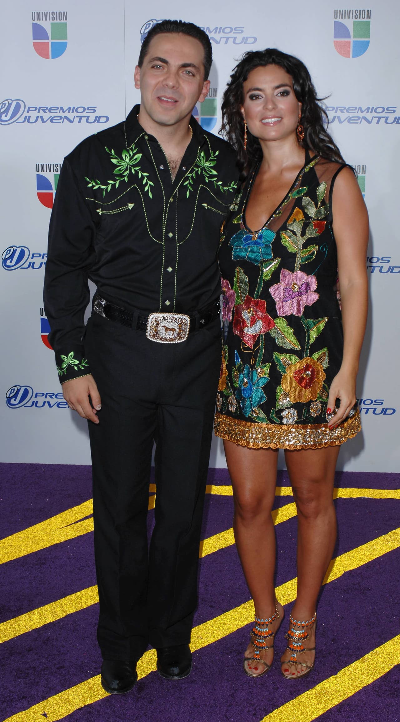 Esa noche ambos fueron un tanto extravagantes, y vivían su mejor momento como matrimonio.